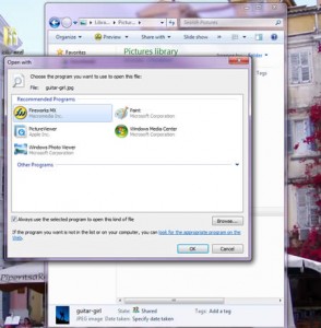 Windows 7 File Associations - Choose Program