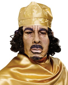 Gaddafi Halloween Mask
