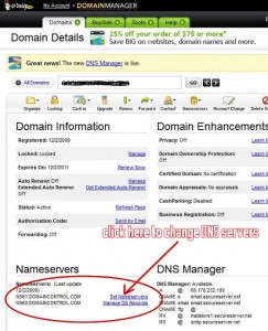 This is where you change the DNS servers from in GoDaddy