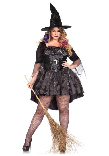 black magic mistress plus size halloween costume